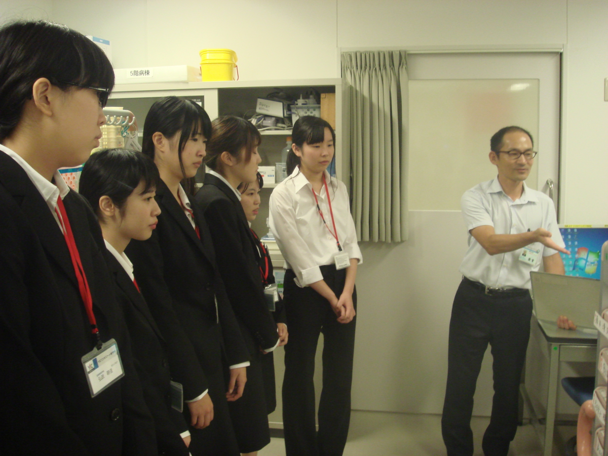 【医療事務学科】阿知須共立病院へ見学に行きました！
