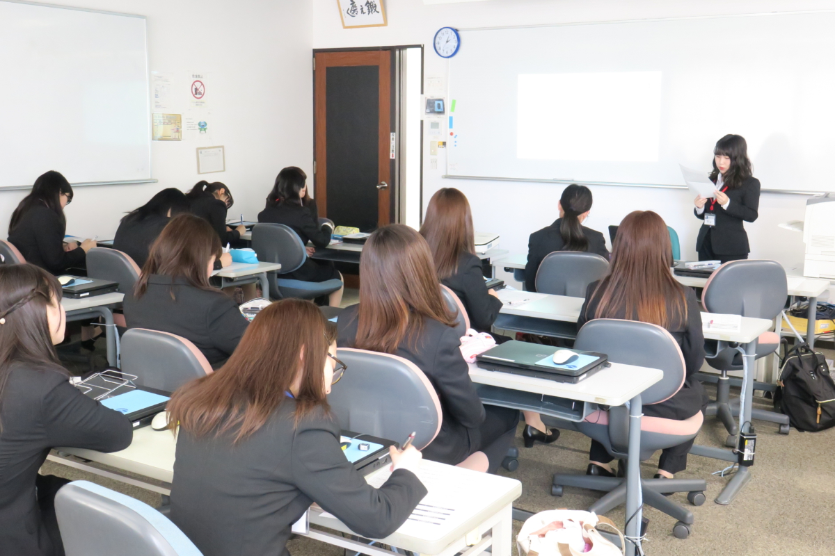 【医療事務学科】病院実習報告会が行われました！