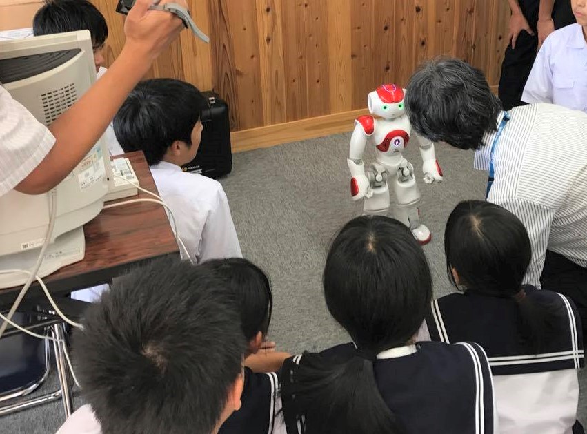 naoくん 下松市立末武中学校パソコン部訪問！