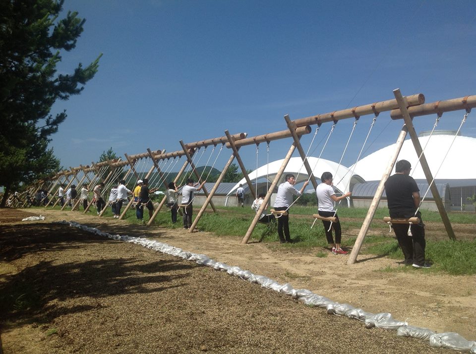 7月10日（火）、山口きらら博記念公園で「ゆめ花博」のプレスツアーに参加しました