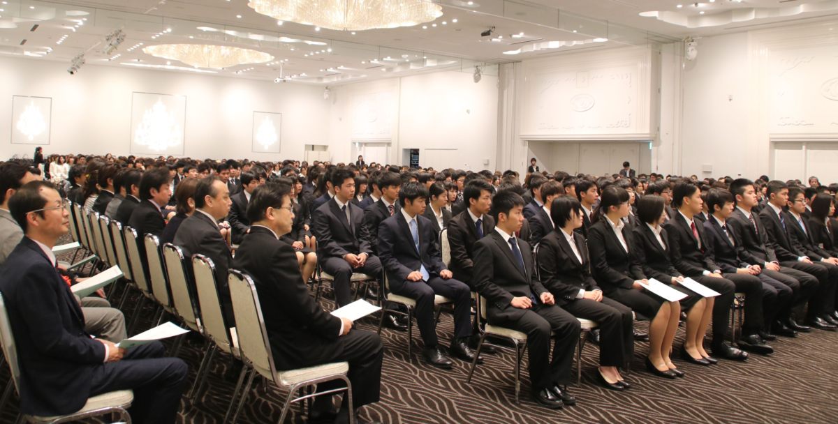 平成30年度　YIC公務員専門学校入学式