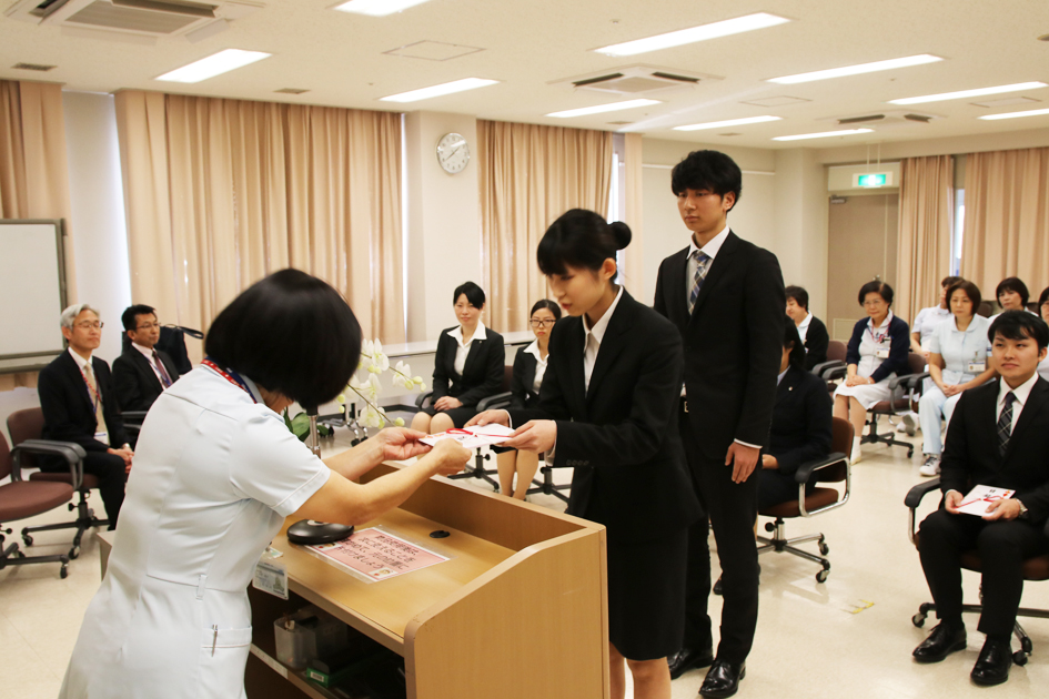 宇部興産中央病院文庫贈呈式に参加しました！