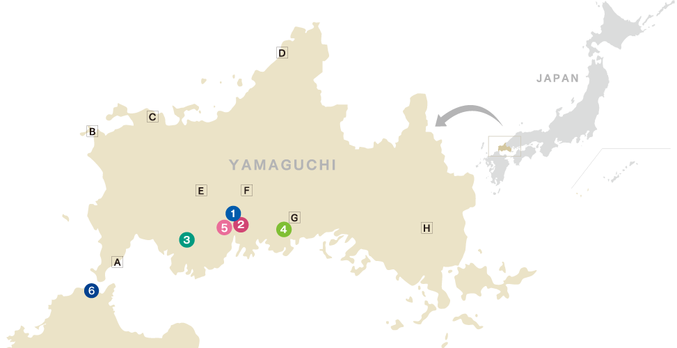 山口県地図