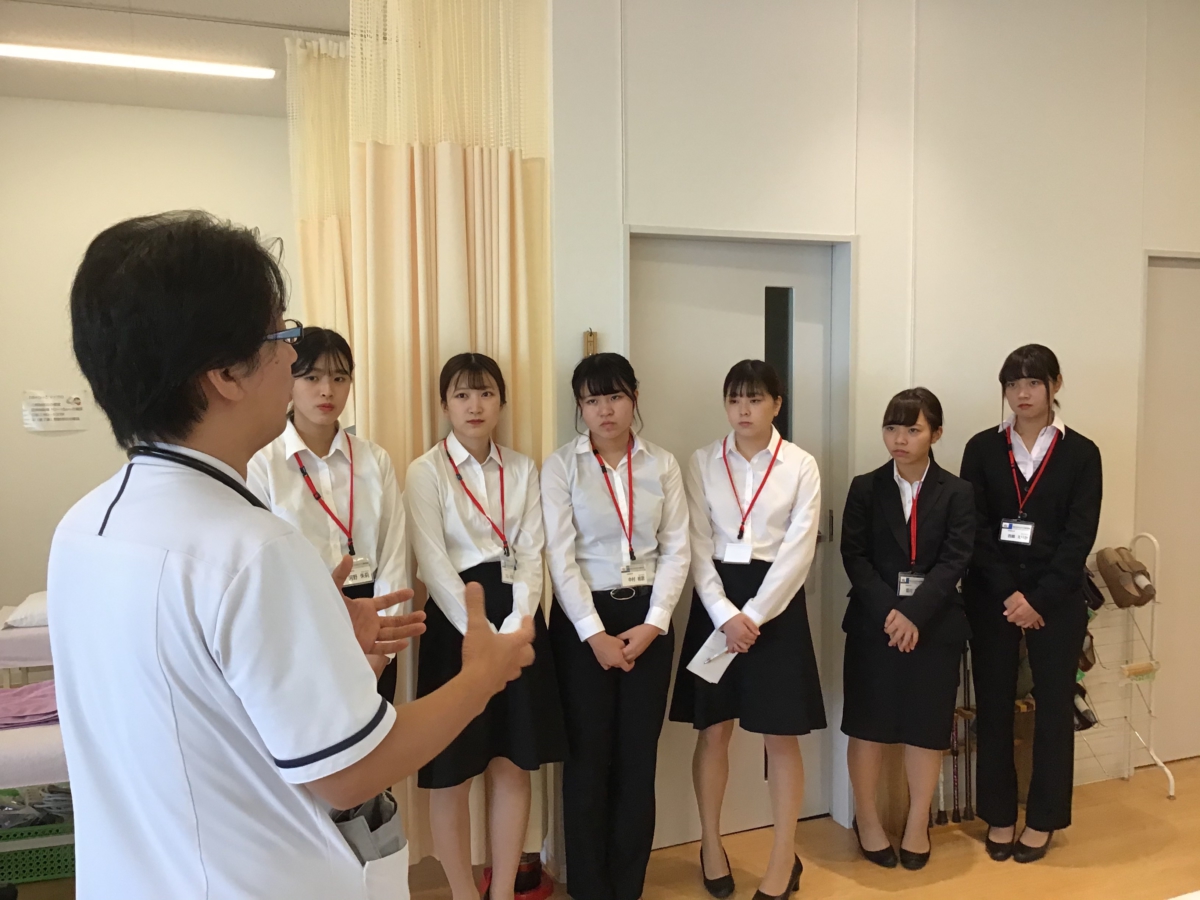 【医療事務】阿知須共立病院へ施設見学に行きました！