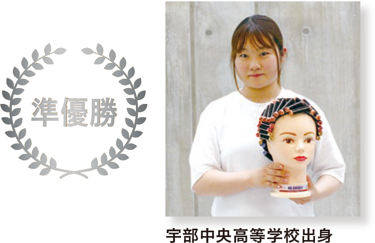 準優勝(宇部中央高等学校出身)