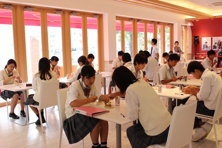 宇部西高等学校１年生の皆さんが来校されました Yicビューティモード専門学校