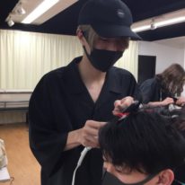 ヘアメイクのお手伝いをしました✨