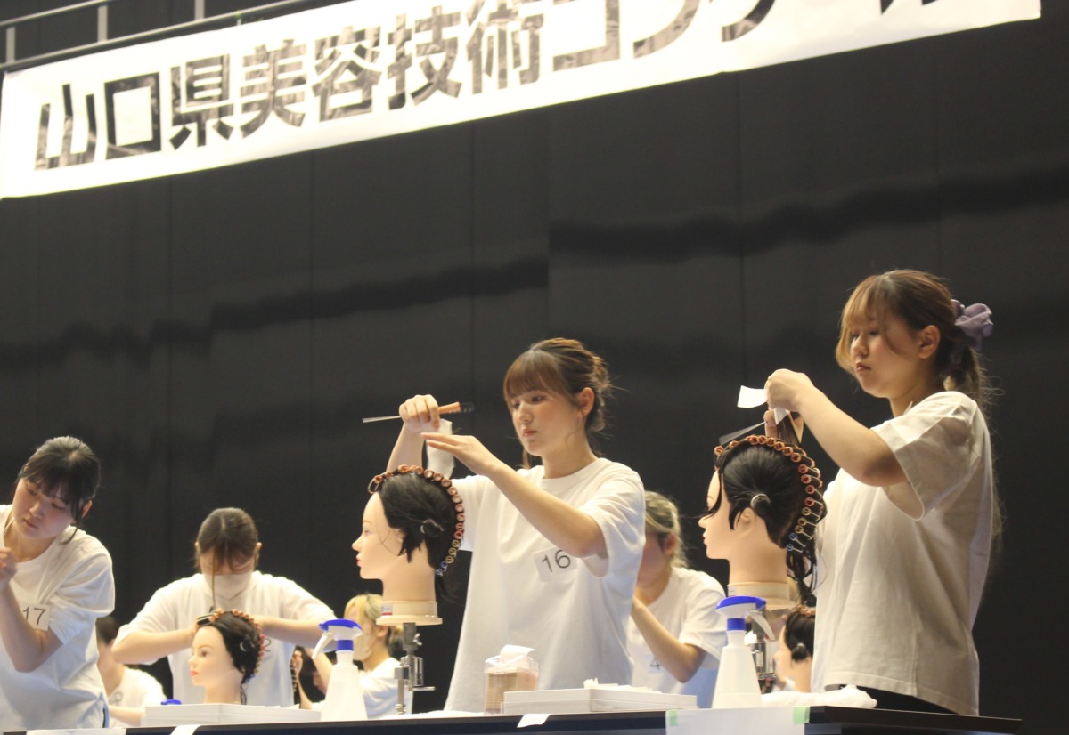 2025山口美容技術コンクール　優勝＆準優勝＆上位独占！