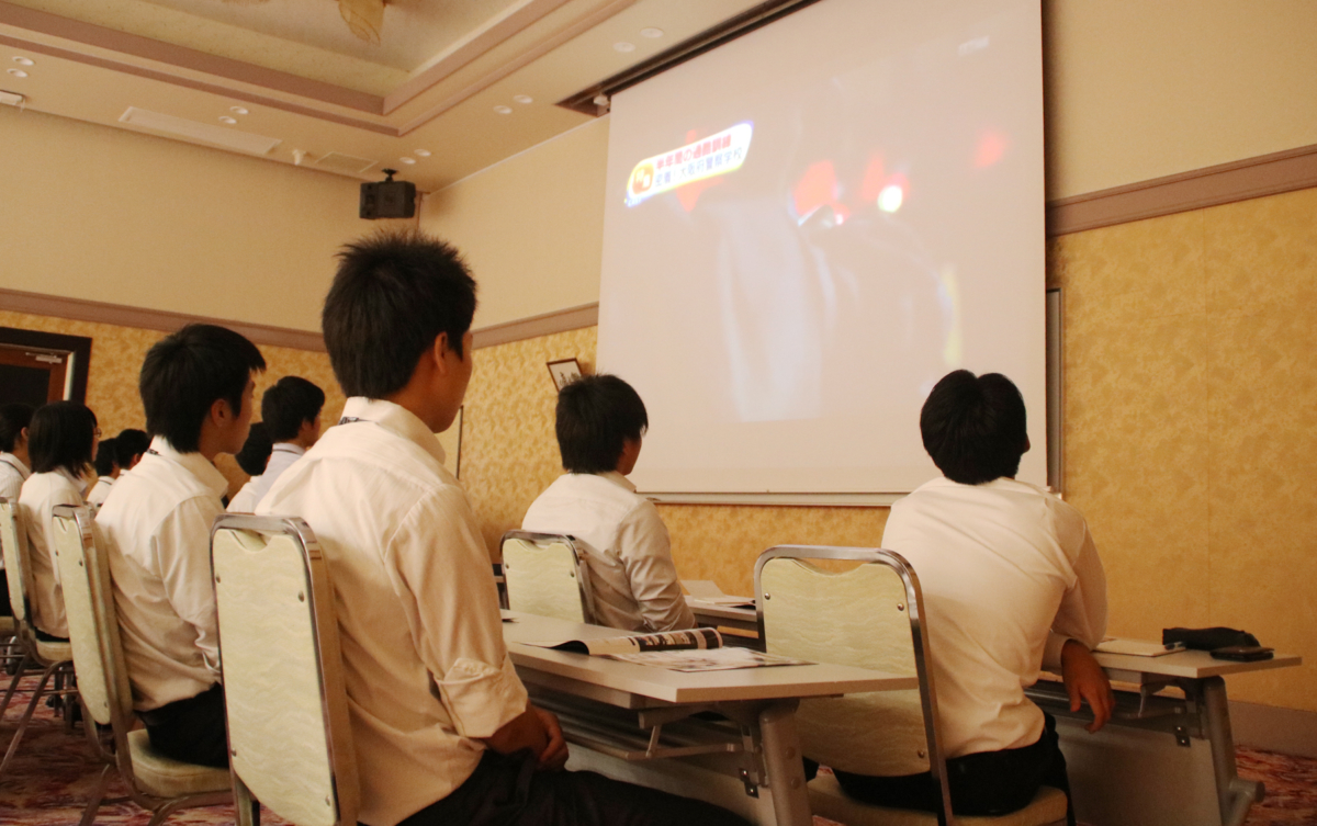 福岡県門司警察署の採用ガイダンスが行われました