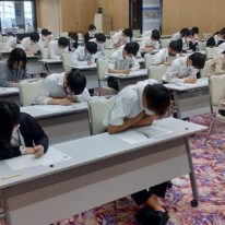 全学科の学生で適性大会を実施しました！