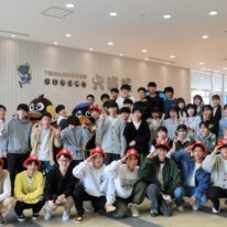 公務員総合学科１年生が下関市消防防災学習館「火消鯨」に訪問しました！