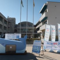 ごみ拾いボランティアに参加しました！