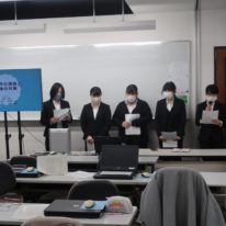 卒業研究発表会を行いました！