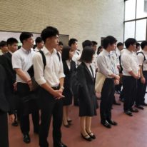 山口県議会の傍聴＆合格祈願！