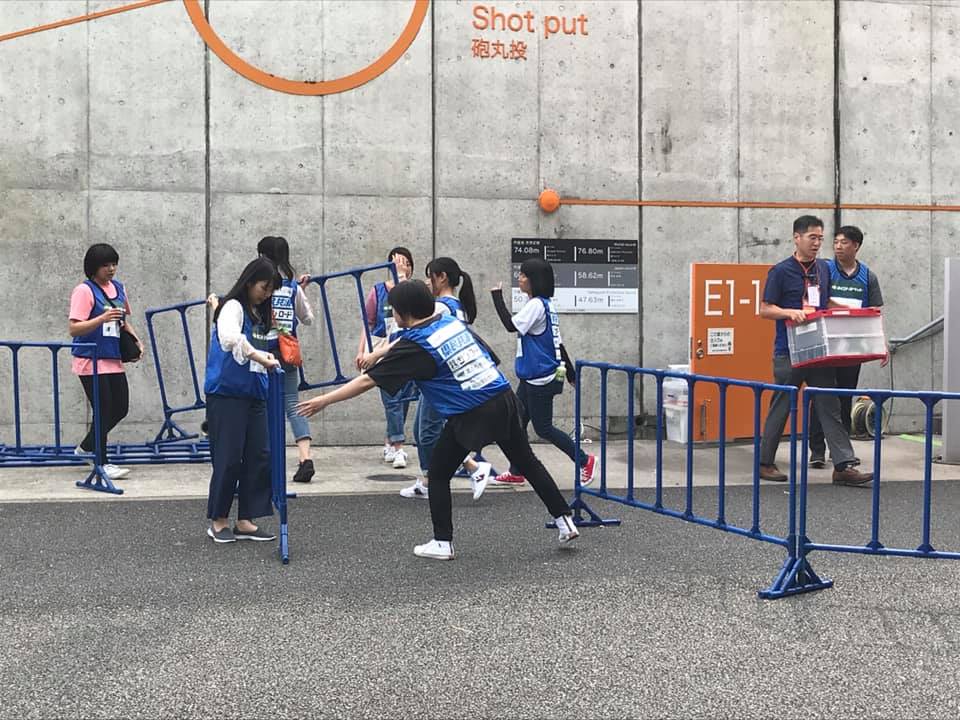 レノファ山口FCの運営ボランティアに参加しました！