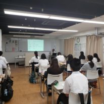 山口県の職員の方に、教育振興や防災対策について御講話頂きました！
