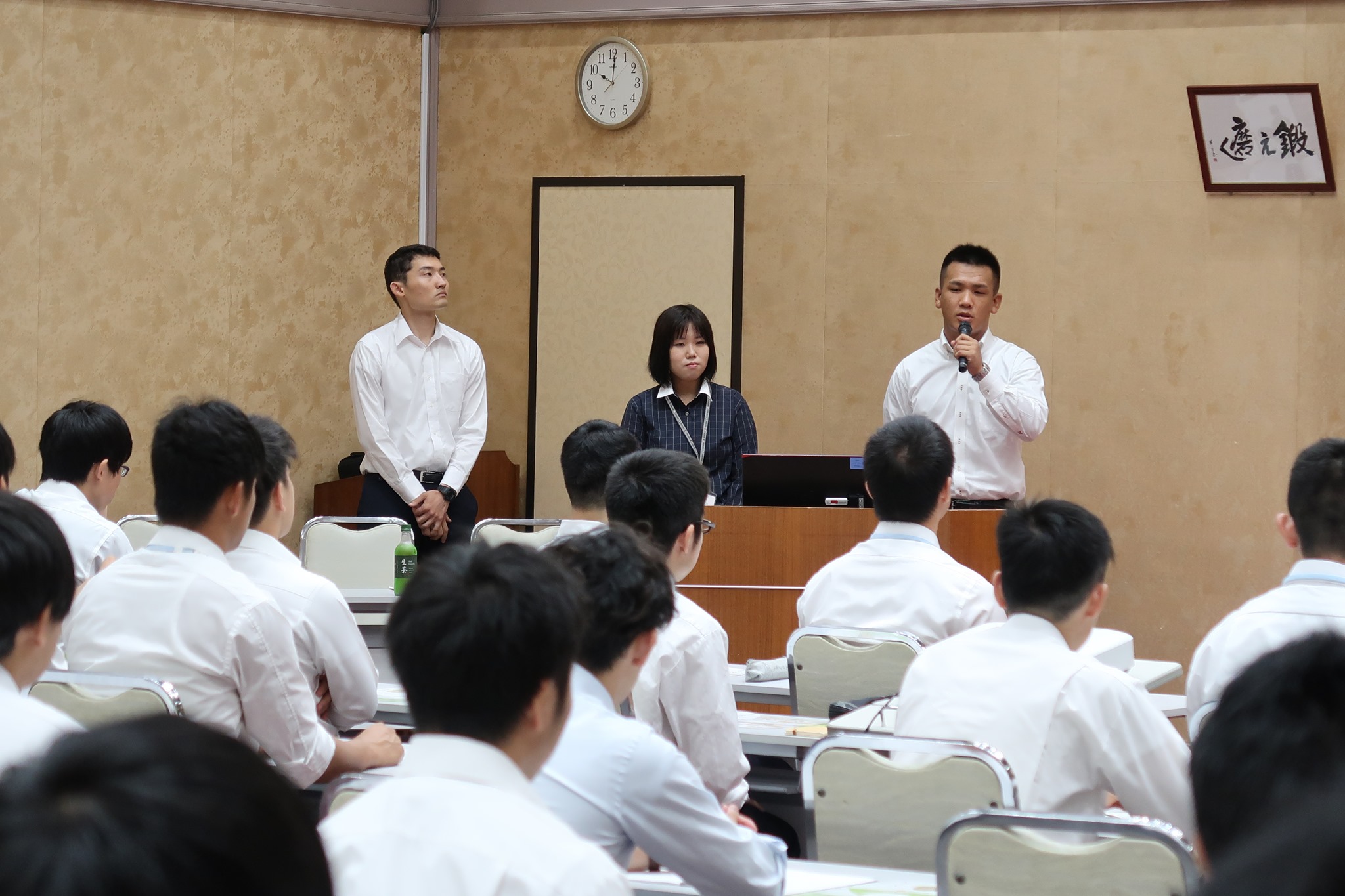 山口県下関警察署の方々に御講話いただきました！