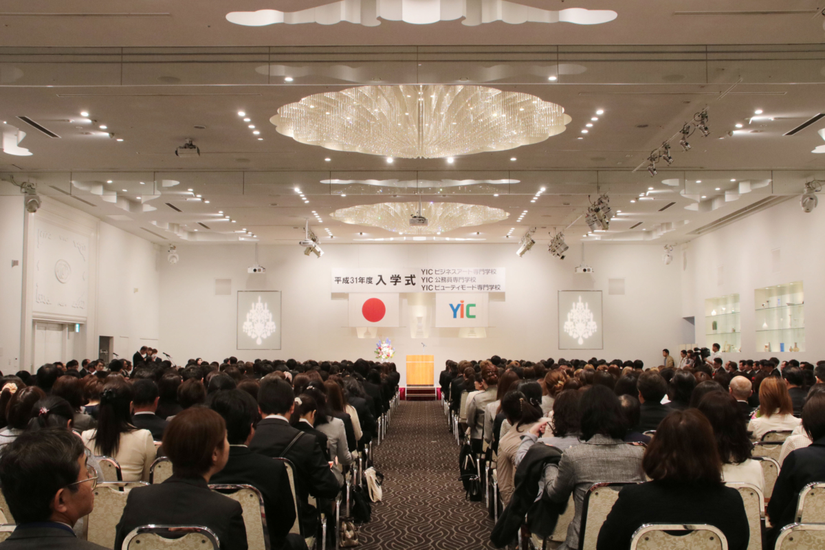 【2019年度】YICスタジオ3校の合同入学式が行われました！