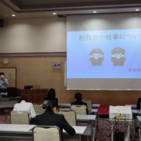 6月8日(水)　刑務官ガイダンスを実施していただきました。
