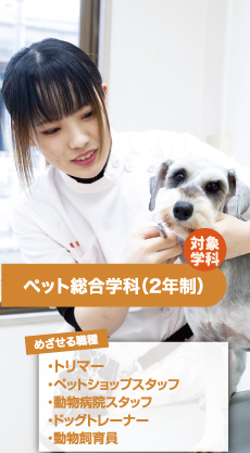 ペット総合学科（2年制）