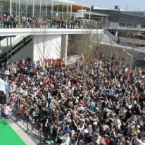 「えきの笑顔まつり」にWebビジネス学科が参加します！