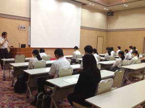 西市高等学校の１年生がYICStudioに来られました♪