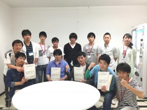 ITクリエイター学科　合格証書が届きました！