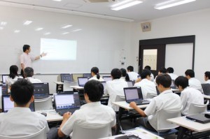 宇部西高等学校１年生の皆さんが来校されました！