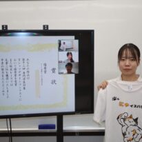 【メディアデザイン】Tシャツデザインコンテスト最優秀賞 表彰式が行われました✨　