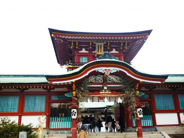 合格祈願に行きました！
