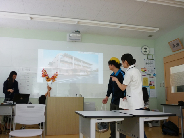 看護学科の授業風景！