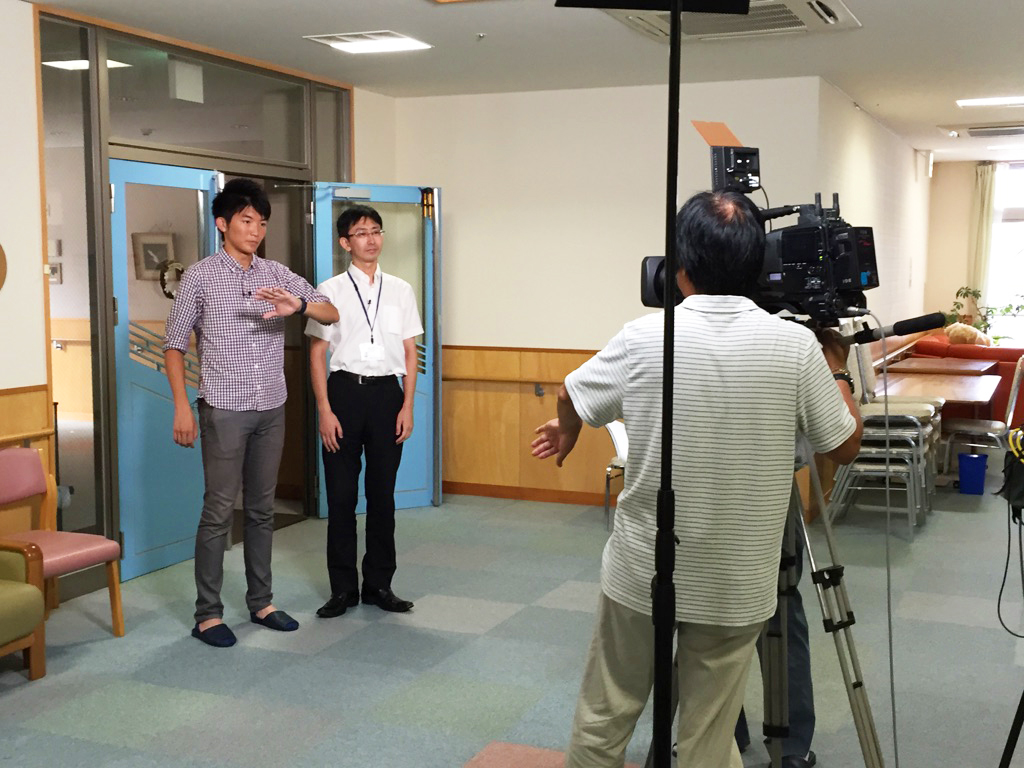 卒業生の様子がテレビで放映されます！