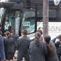 宇部西高校の生徒さんが見学に来られました♪