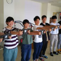 理学療法学科2年　授業風景紹介　君は食べ過ぎていないか！？