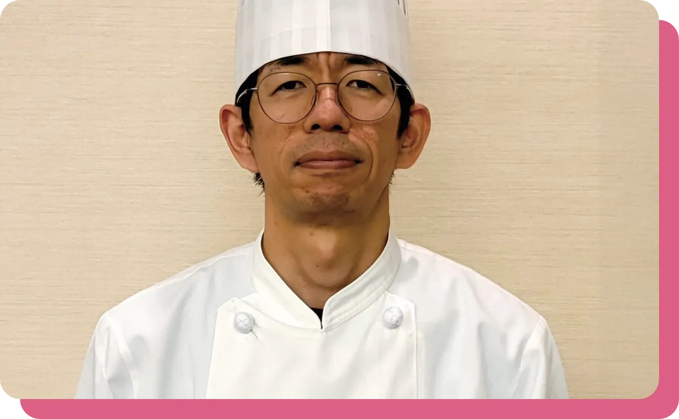 洋菓子特別講師 益田一亜輝先生