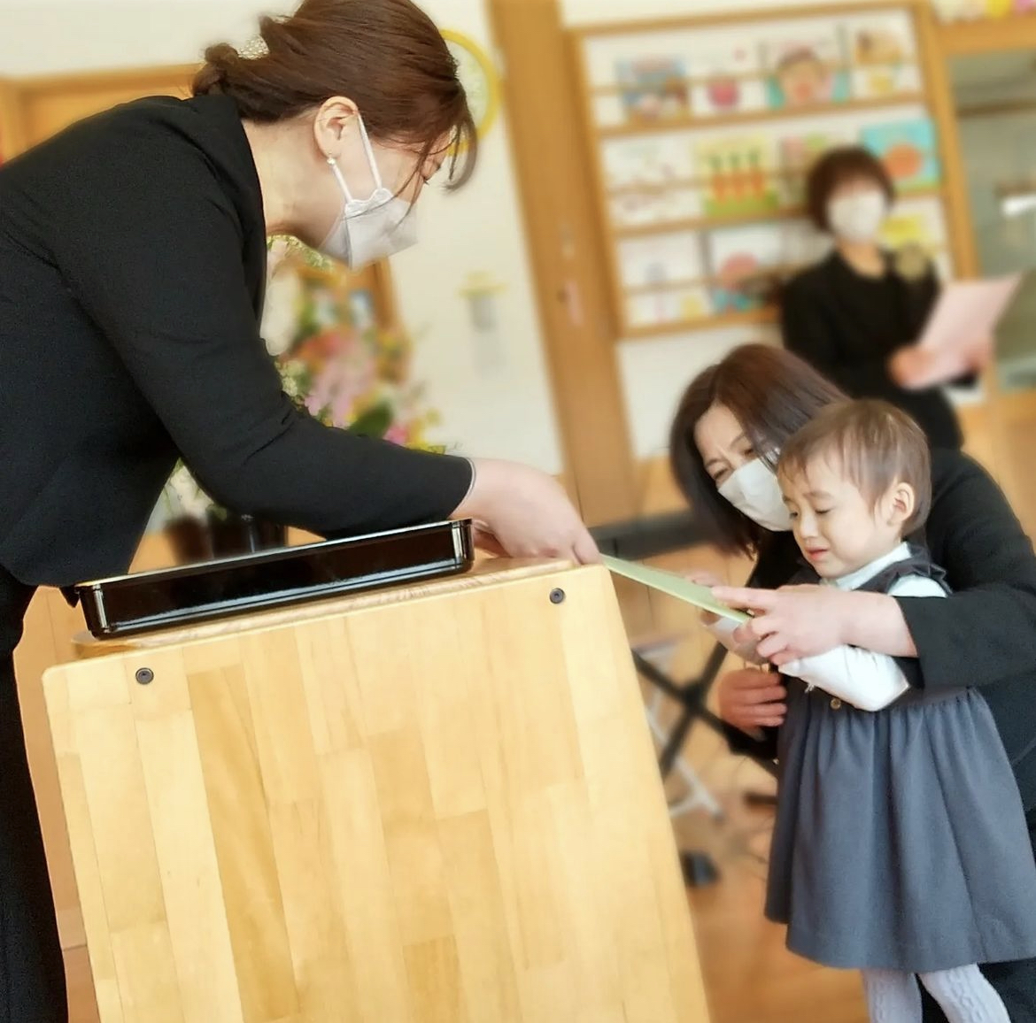 令和４年度　卒園式を執り行いました！