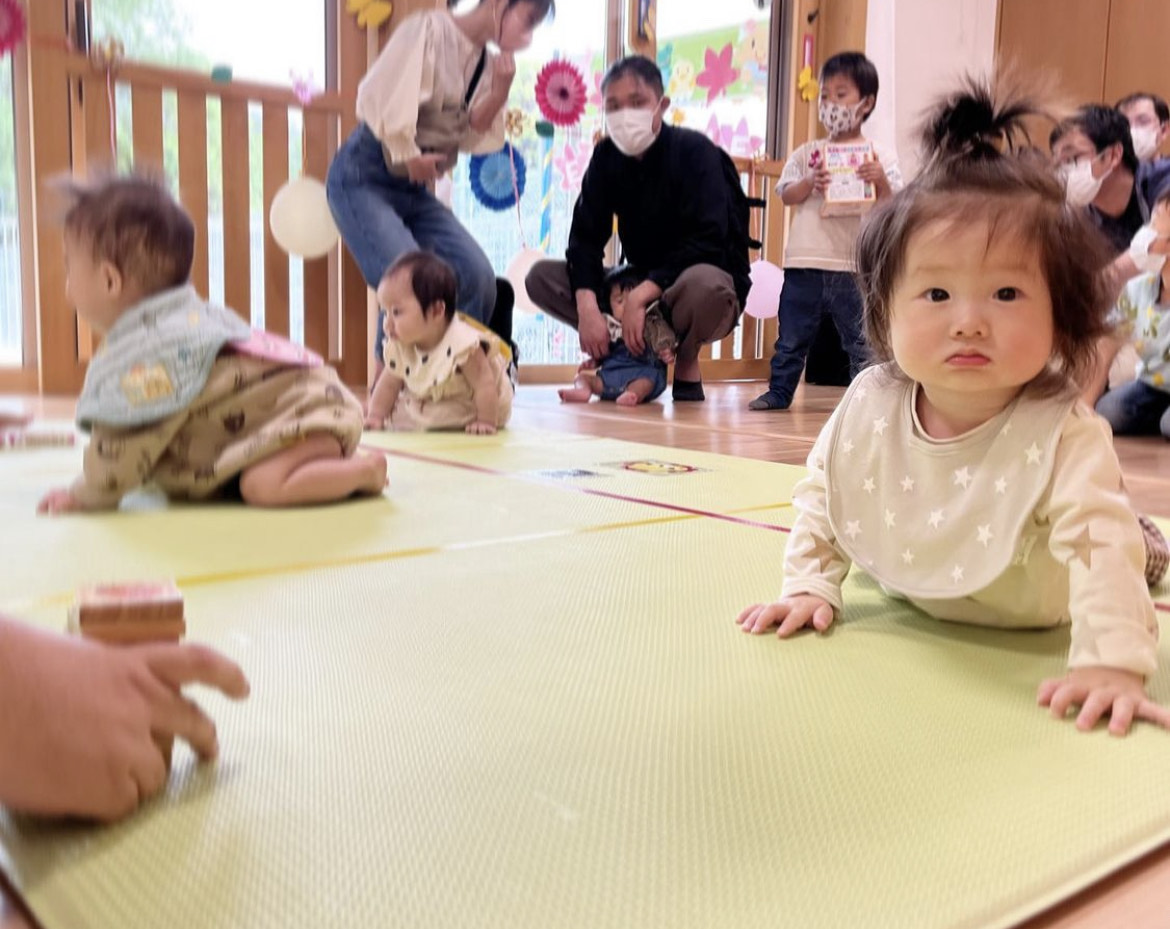 はいはいレースを開催しました！